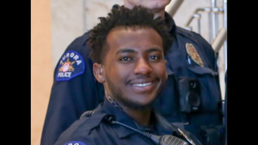 Aurora police officer Egide Ndagije