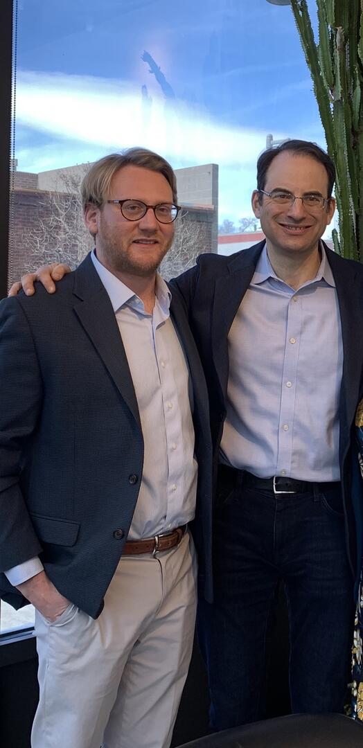 Matthew Haltzman and Phil Weiser